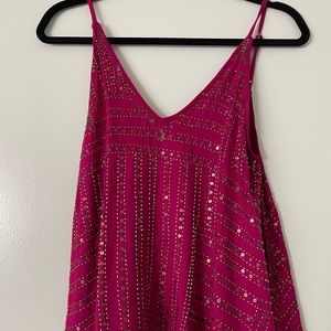 Free People Hot Pink Tank